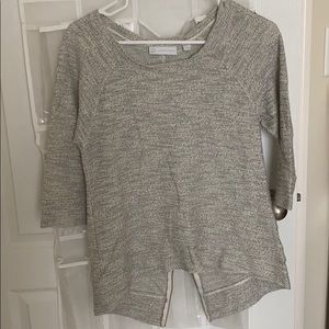 1/4 sleeve sweater